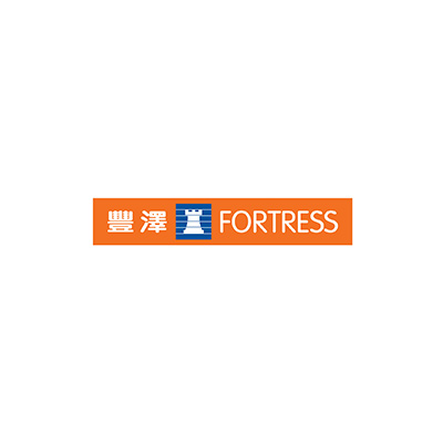 The brand logo of Fortress