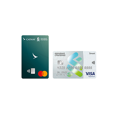 Card Face of Cathay Mastercard and Smart Card