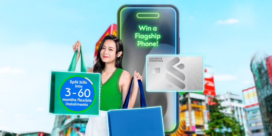 Win the latest flagship phone with Credit Card Statement Instalment Plan