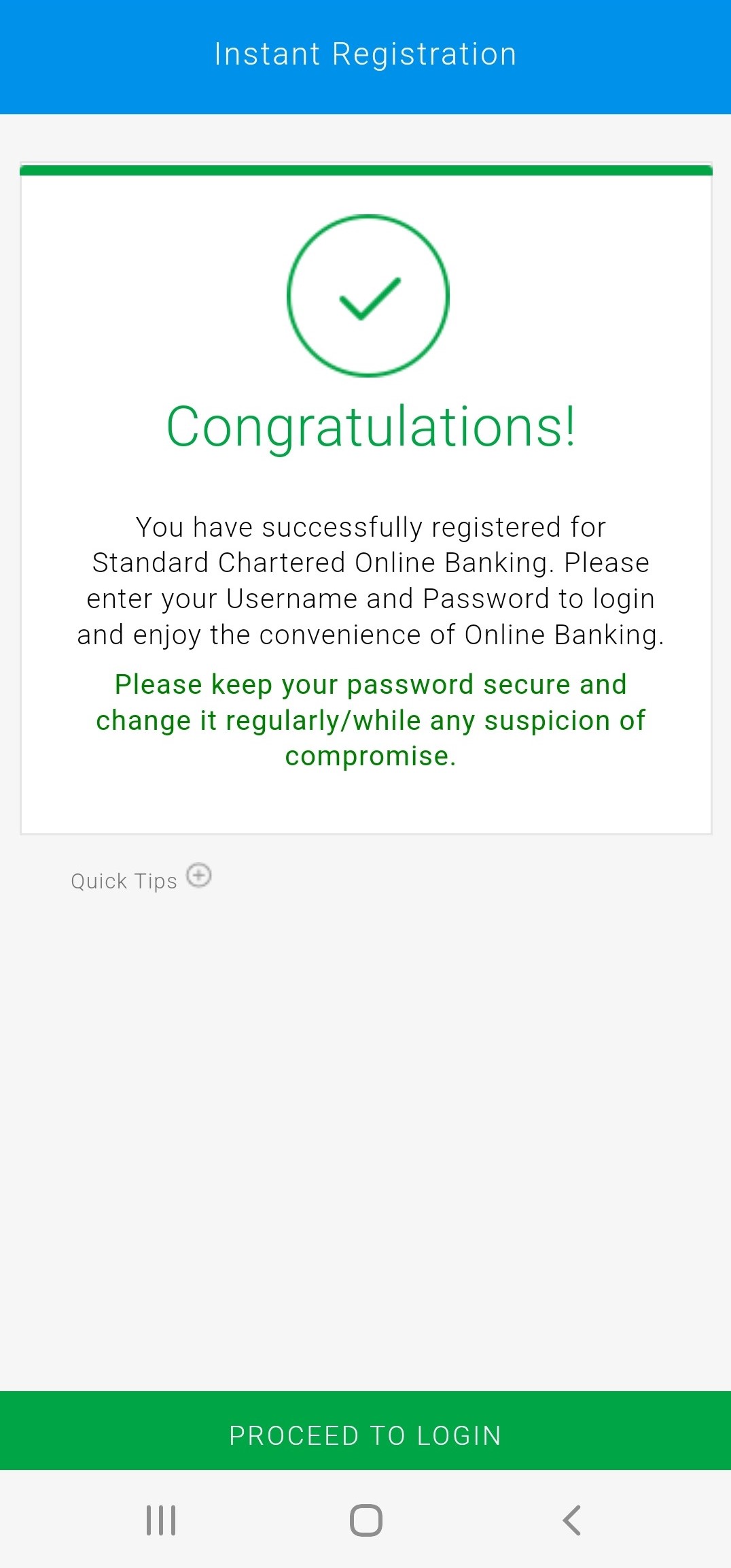 Register Digital Banking account via SC Mobile App Step 9