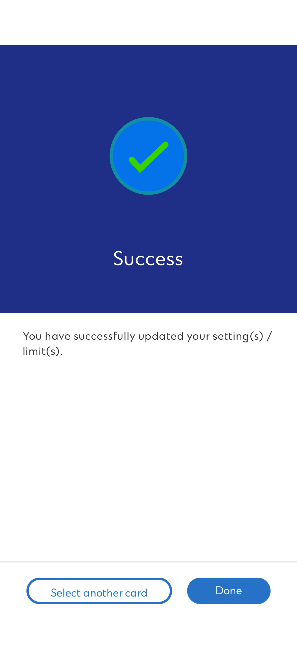 Manage Online and Other Limits Step6