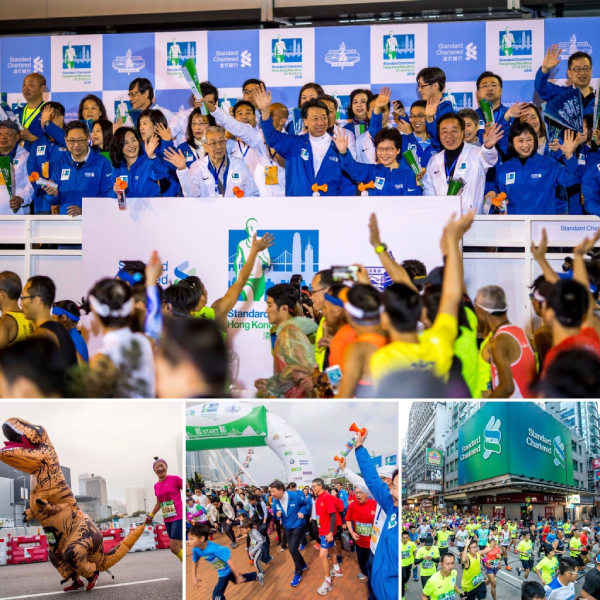 HK Marathon collage