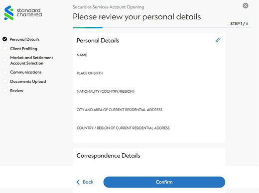 Hk open stock account online banking step v