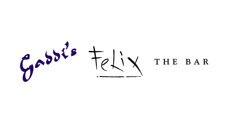 Brand Logos of Gaddi's, Felix and The Bar, used for promote SC Credit Card Promotion offer with Peninsula Hotel