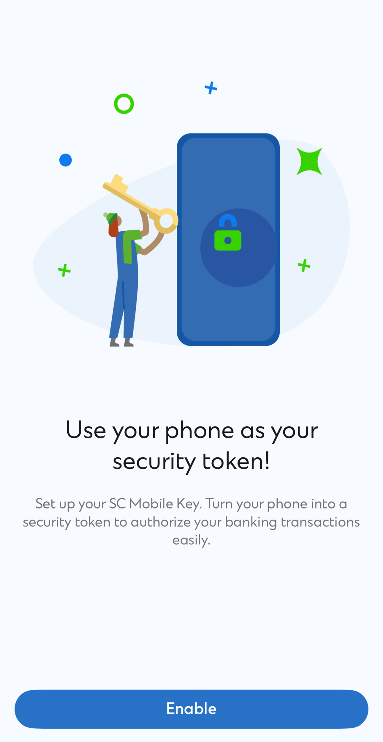 Register your SC Mobile Key Step 1