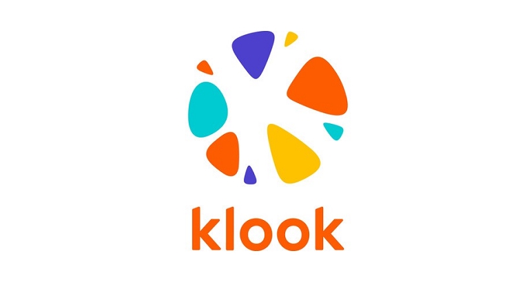 Klook brand logo, used to promote Klook offer with SC Smart Card
