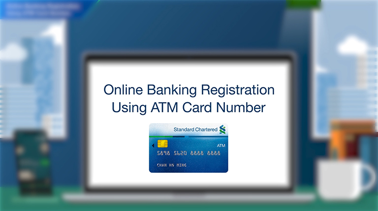 Online Banking Registration Using ATM Card Number video thumbnail