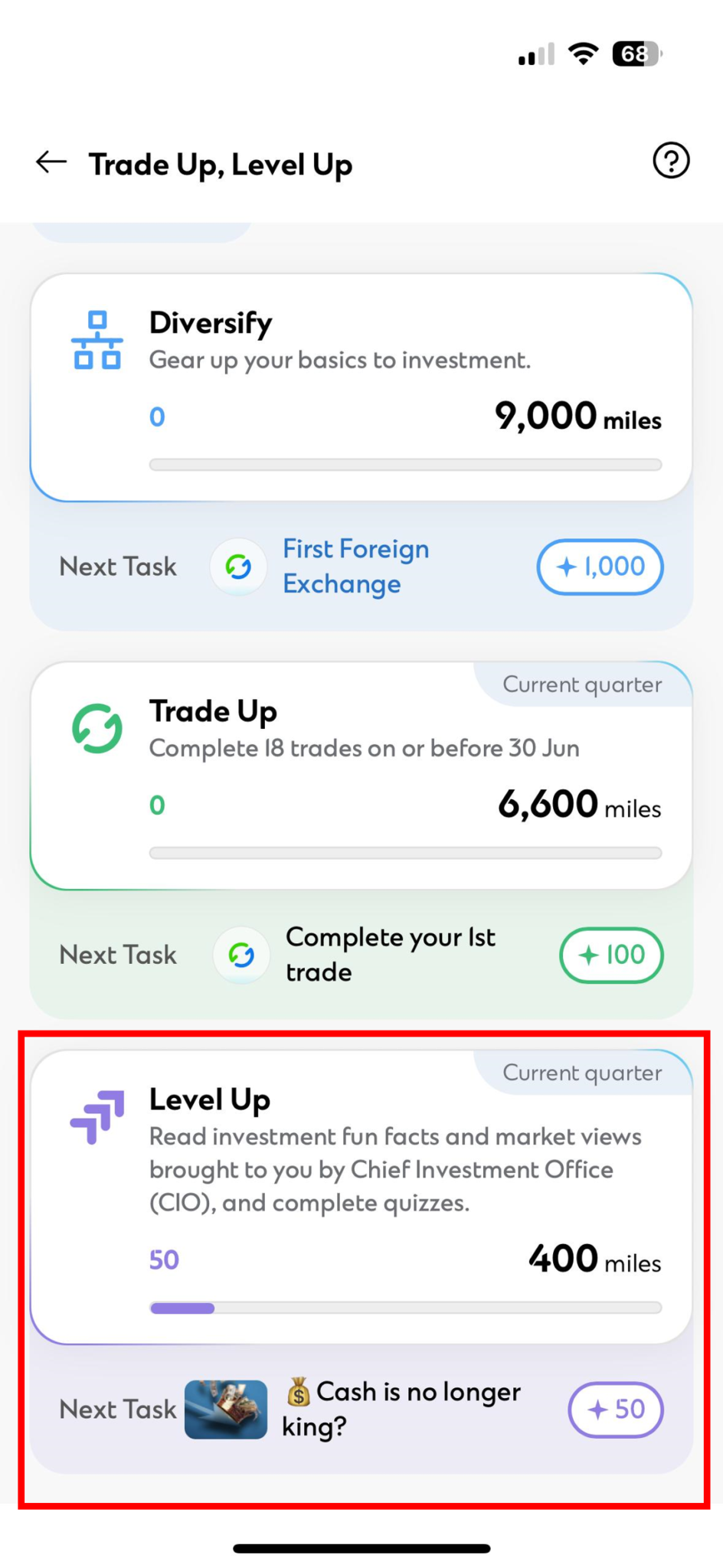 Trade Up Library Trade Up Level Up | Tailored Investment Solutions – Standard Chartered HK