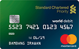 Priority Standard Chartered Debit Card