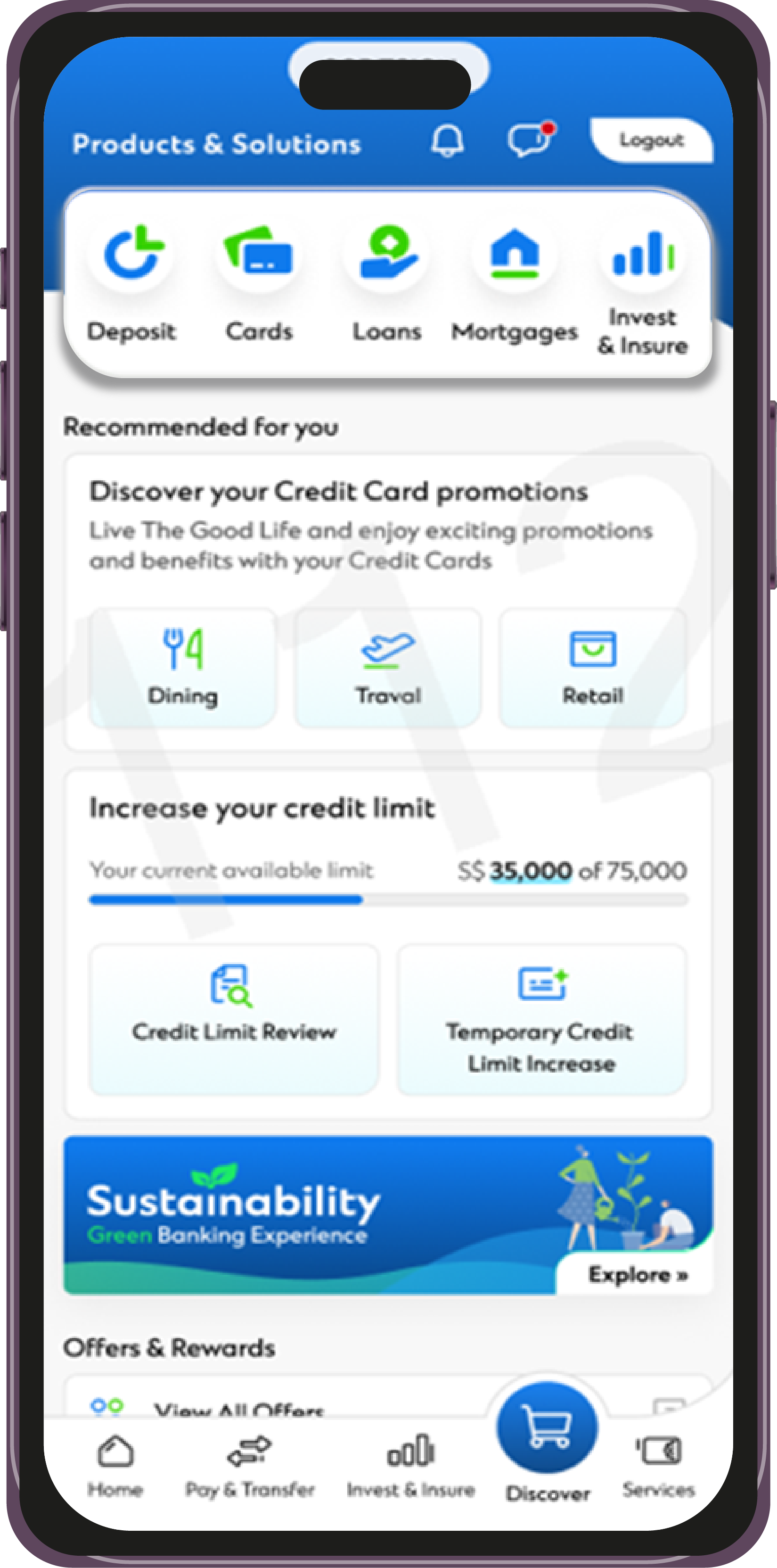 In productsand offerings scmobile