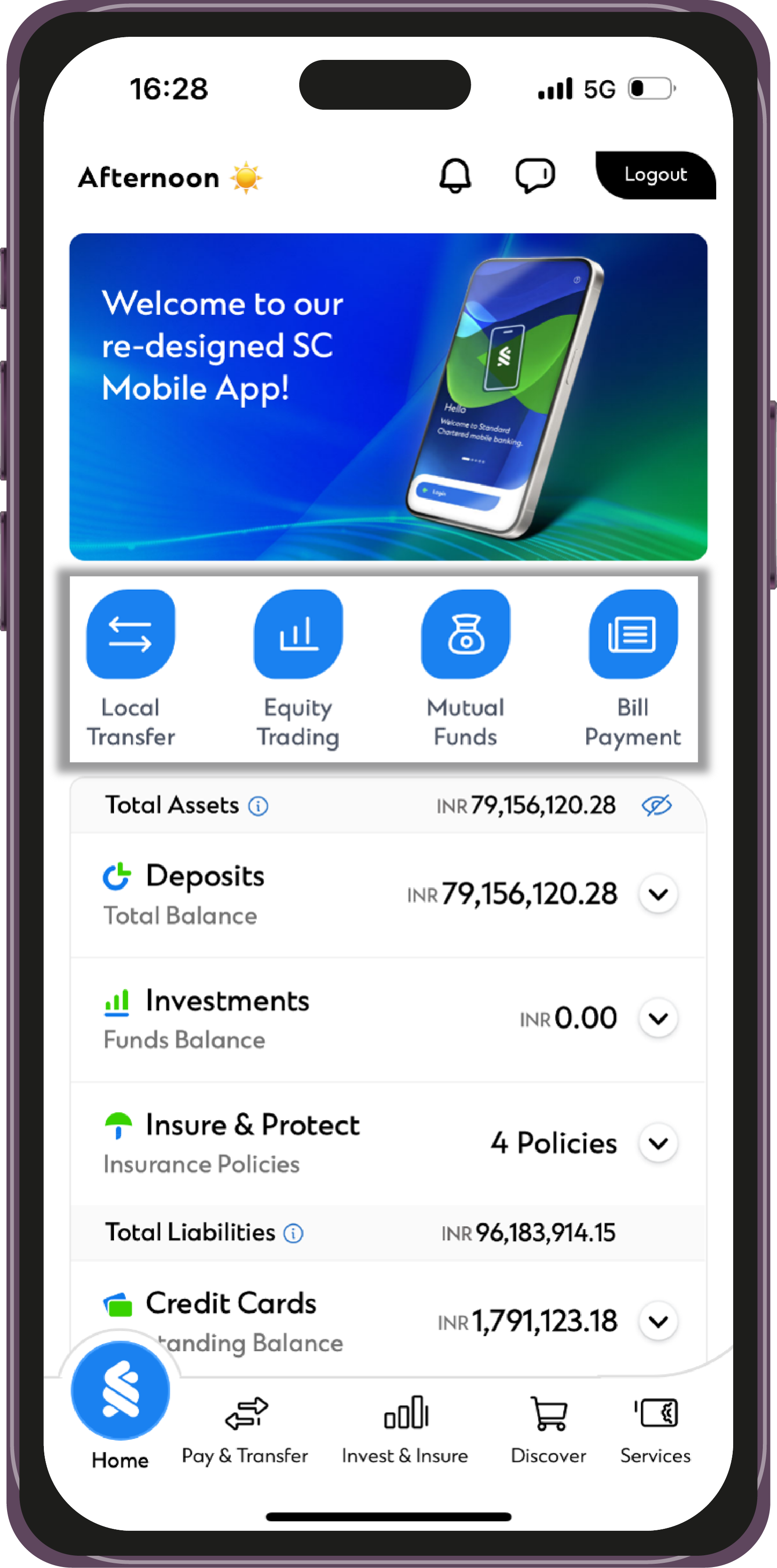 In quick actions scmobile