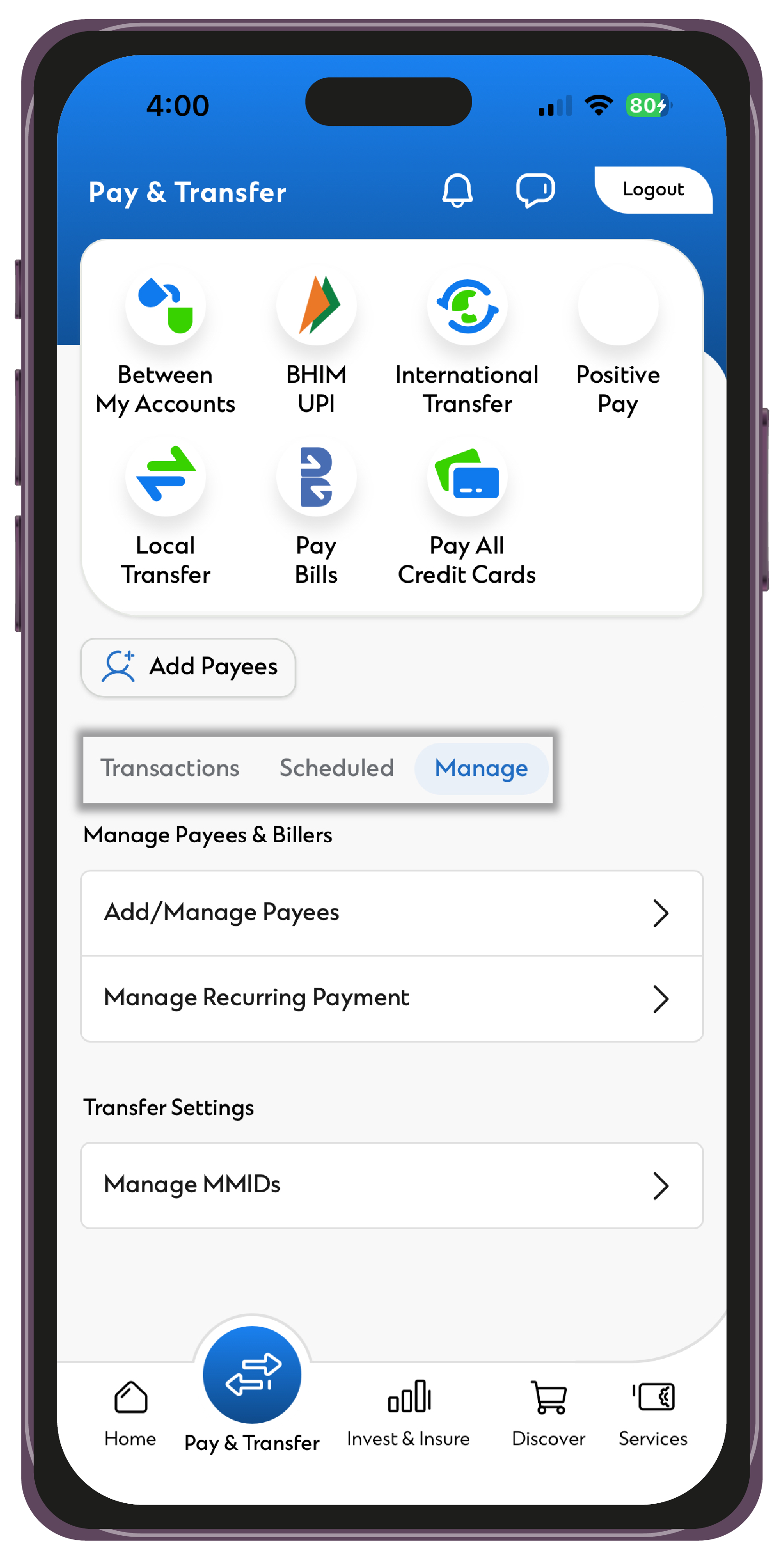 In smoother payment experience sc mobile