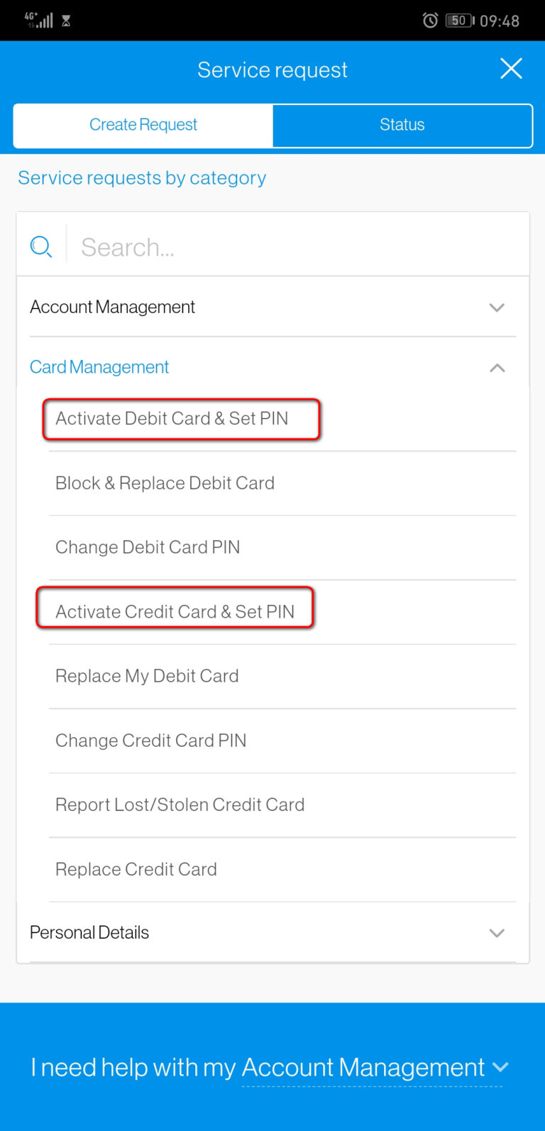 How to activate credit and debit card – Standard Chartered Kenya