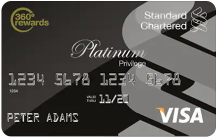 VISA Platinum Privilege Credit Card