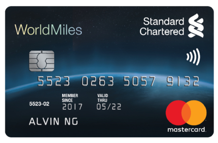 SC WorldMiles Card is made exclusively for travellers to collect airmiles easily