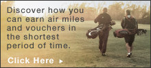 Discover how you can earn air miles and vouchers in the shortest period of time.