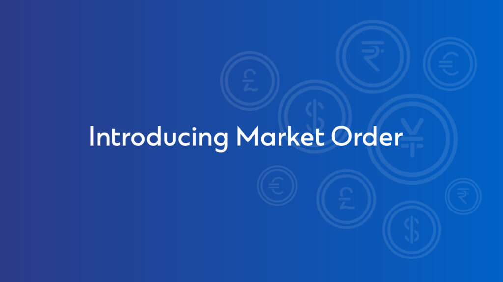 Introducing market order