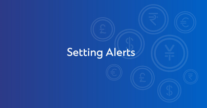 In livefx setting alerts 