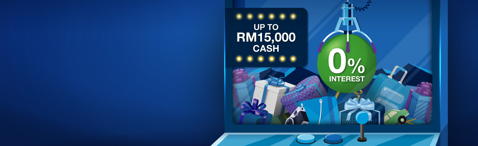 Get up to RM15,000 extra cash at 0% interest with any Standard Chartered credit card