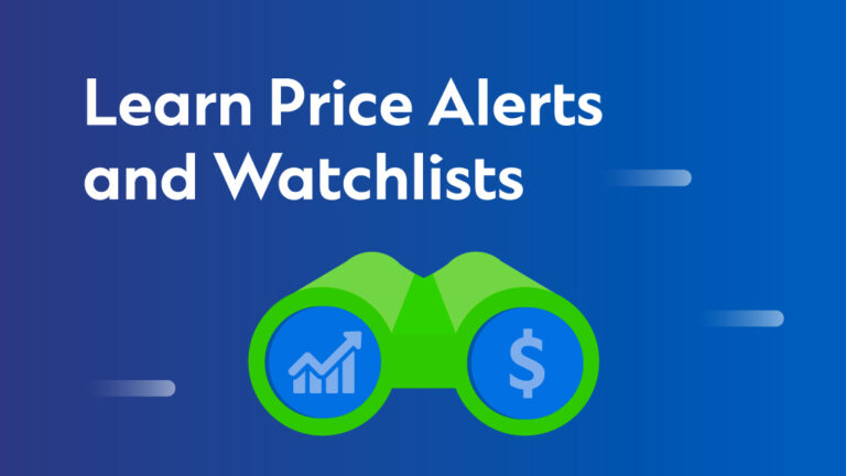 My learn price alerts and watchlists 