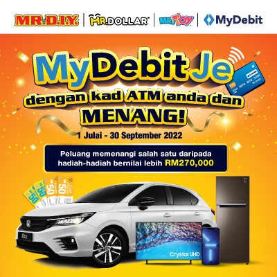 Wave and Win with MyDebit ATM Card