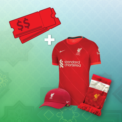Score Liverpool FC merchandise
