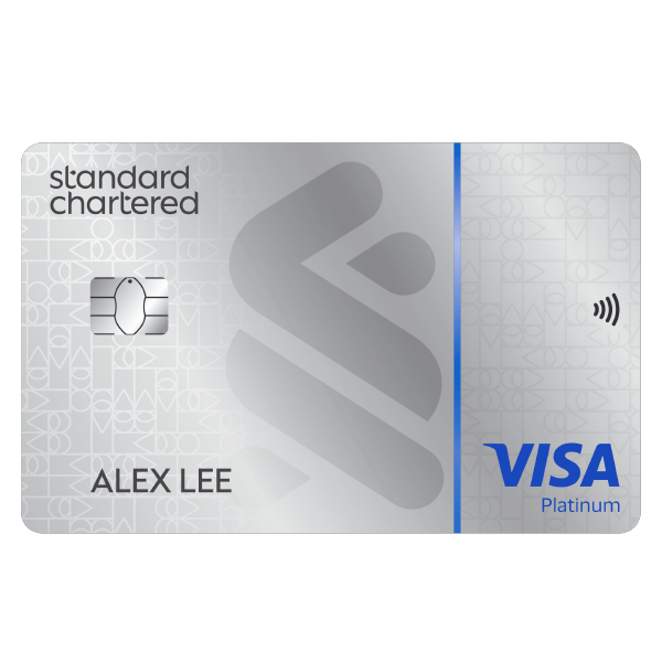 Visa platinum credit card – column