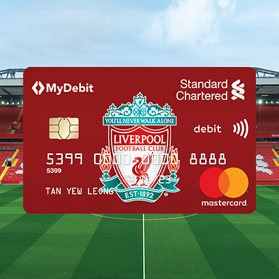 Liverpool FC debit card
