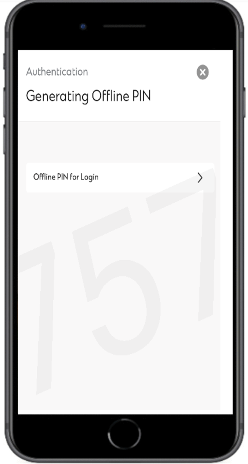 How to login to Online Banking using SC Mobile Key PIN (Offline PIN