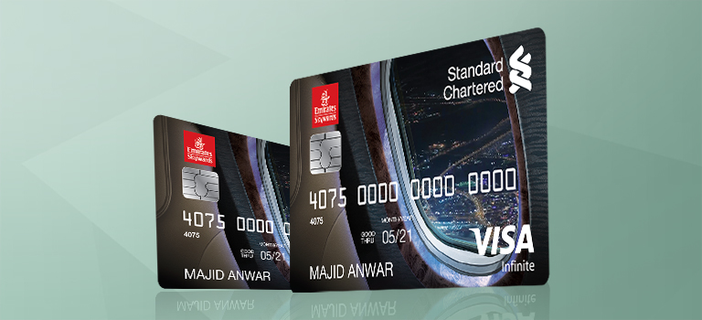 Standard Chartered Emirates Infinite Credit Card