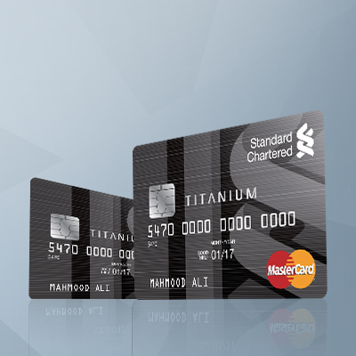 Mastercard Titanium Credit Card  Instant 5% Cashback  SC