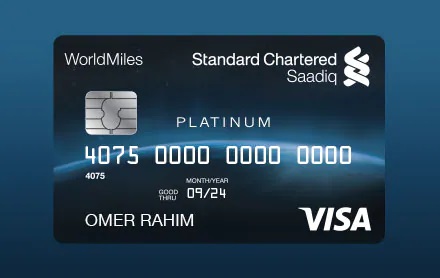 Saadiq Visa WorldMiles Credit Card