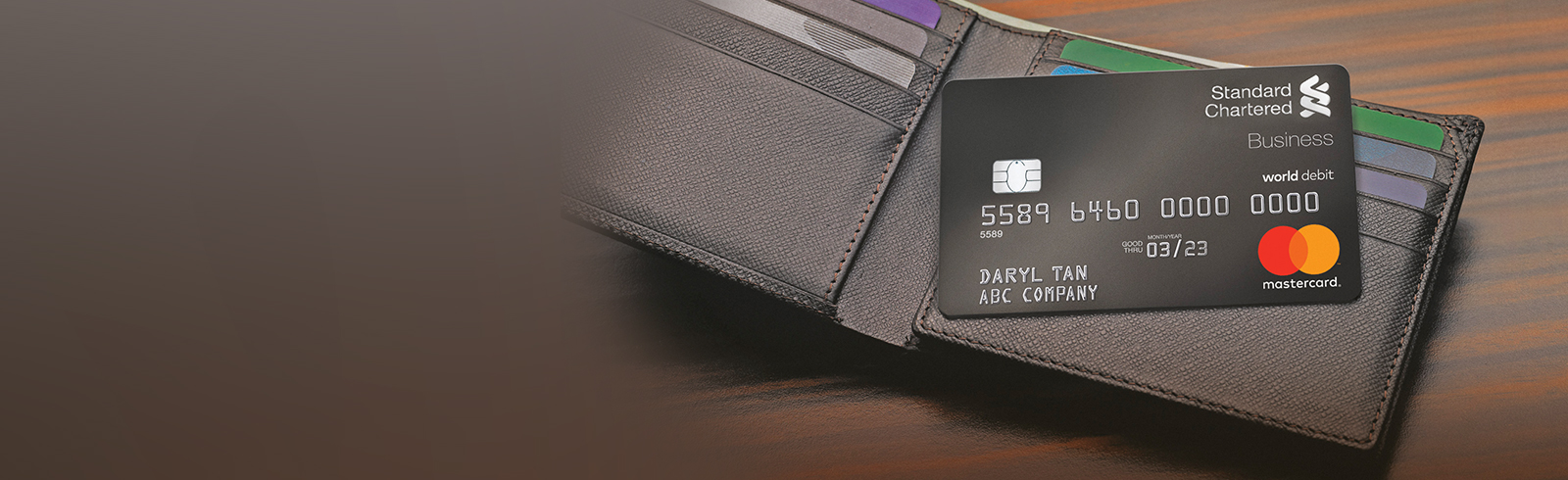 Business Debit Card - Singapore Dollar Account Lightbox / Give your business the purchasing power it needs.