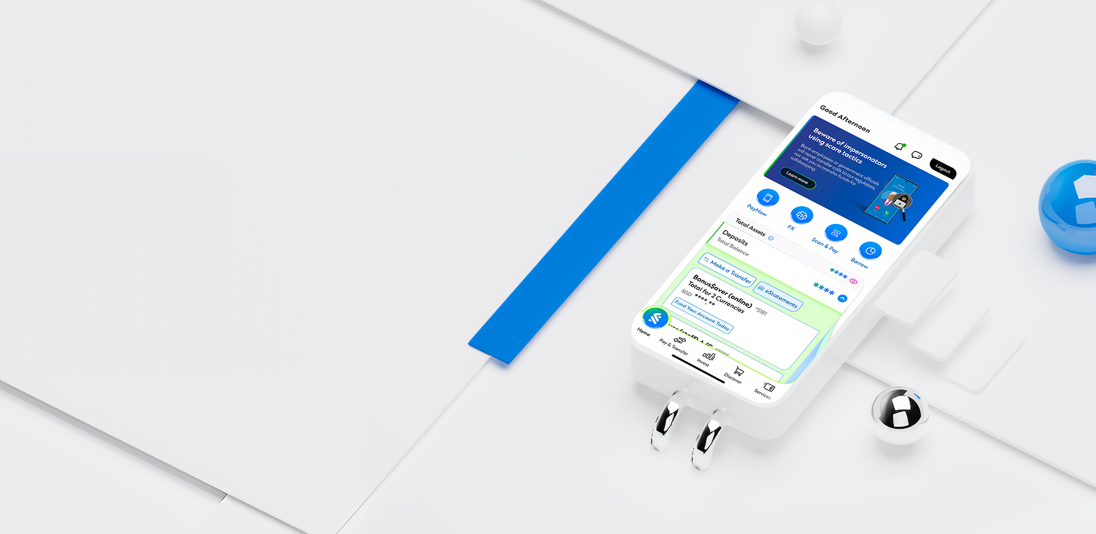 Digital app masthead