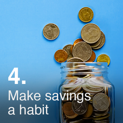 Make saving a habit