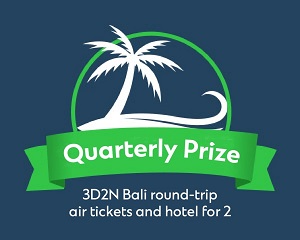 3D2N Bali round-trip for 2