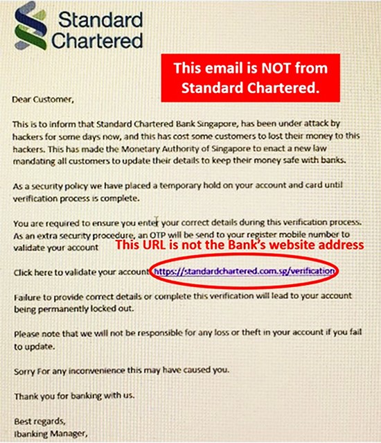 All You Want To Know About Phishing Standard Chartered Singapore
