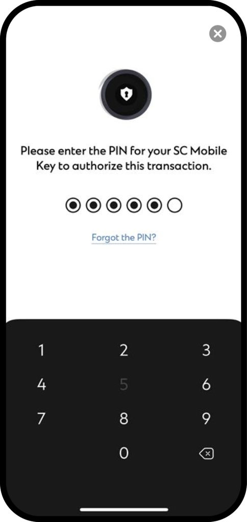 Sg limit management steps soft token