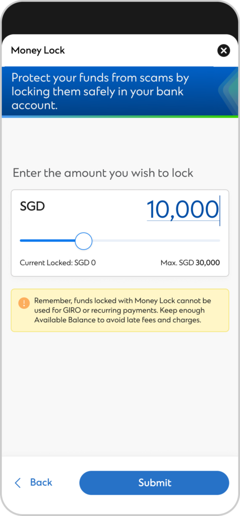 Sg money lock step four