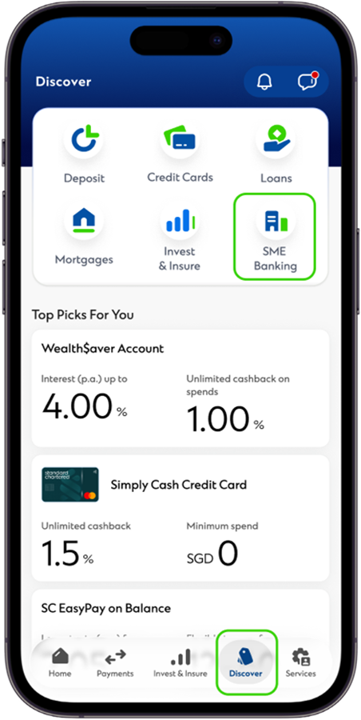 Sg smart business saver existing 