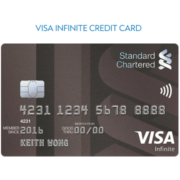 Visa infinite credit card 3.0