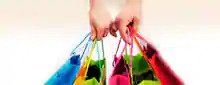 Shopping Bag, Bag, Person