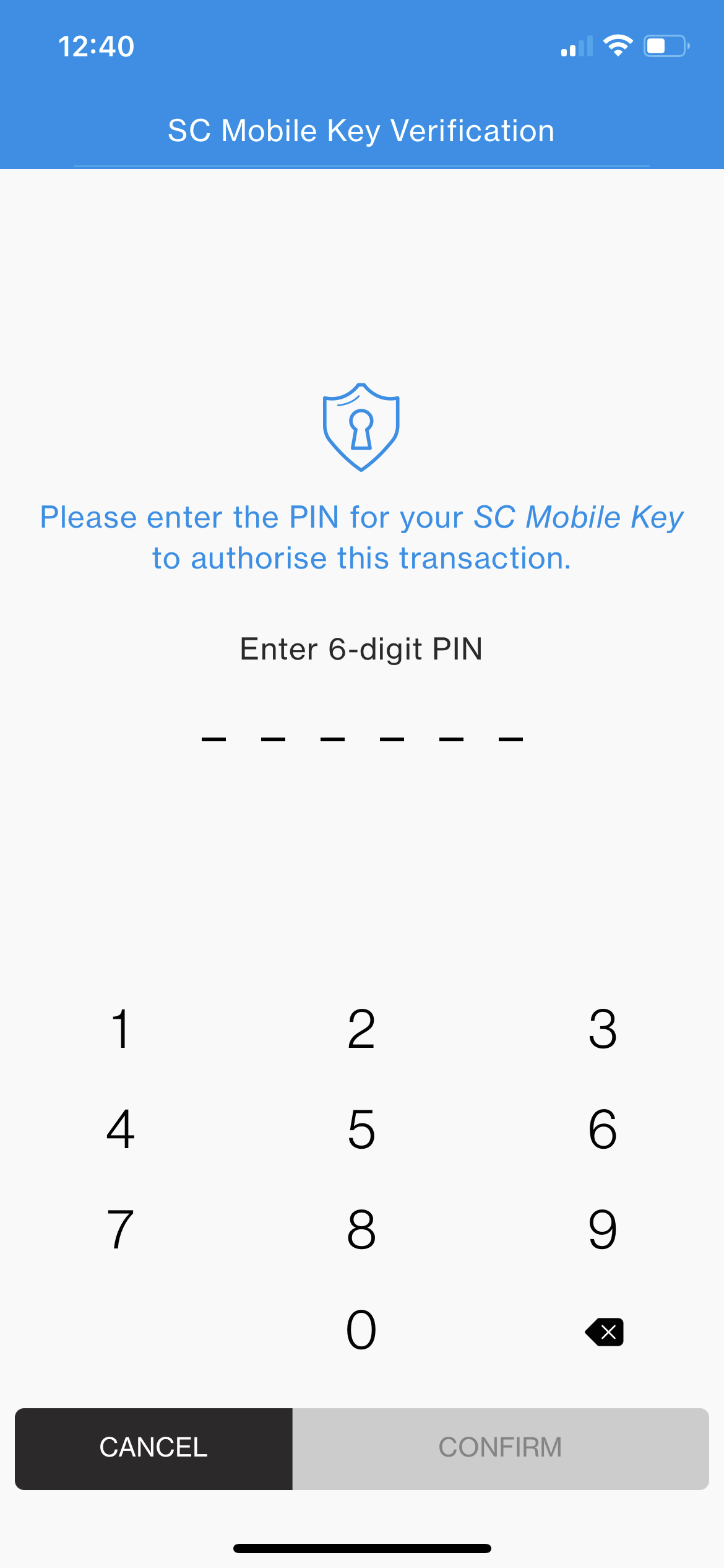How to login to Online Banking using SC Mobile Key PIN (Offline PIN