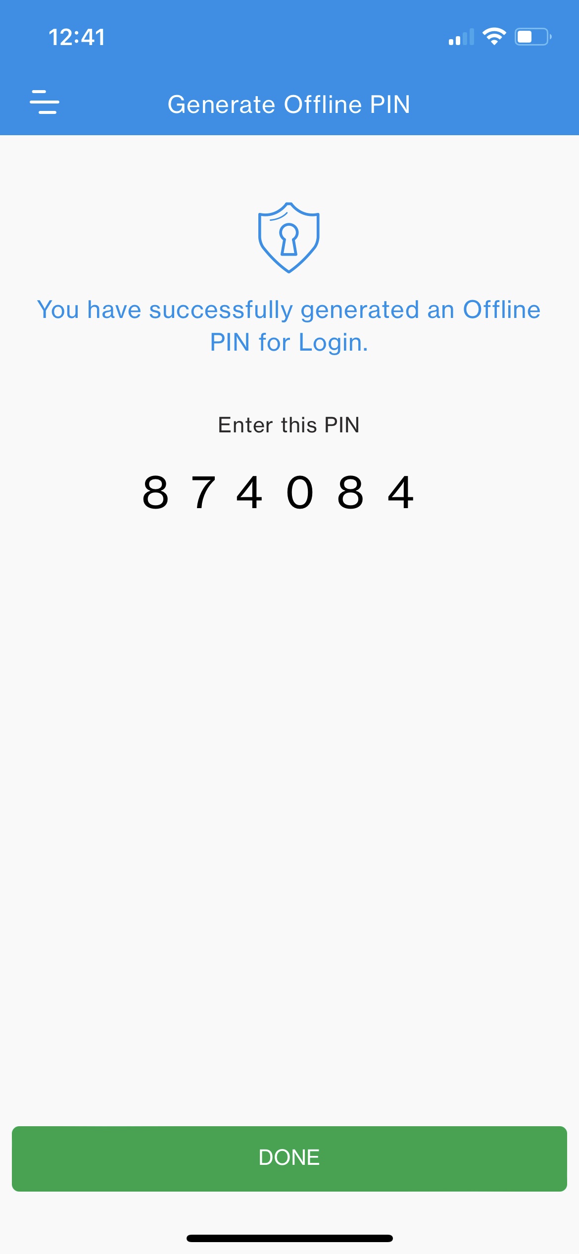 How to login to Online Banking using SC Mobile Key PIN (Offline PIN